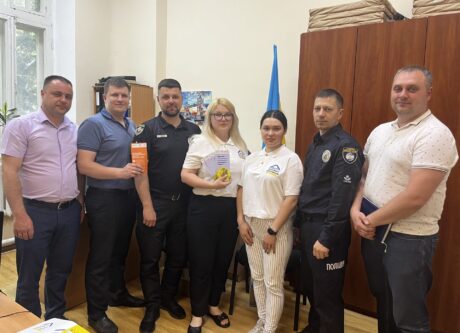 Представникам поліції про сервіс Центру допомоги врятованим у місті Суми